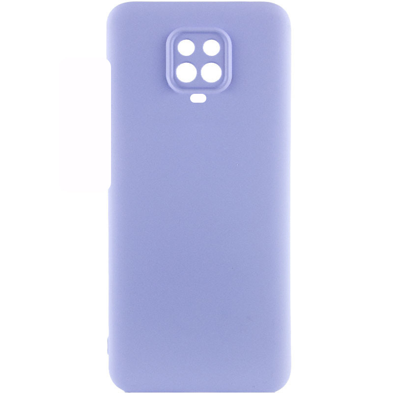 Чохол Silicone Cover Lakshmi Full Camera (AAA) на Xiaomi Redmi Note 9s / Note 9 Pro /Note 9 Pro Max (Бузковий / Dasheen)