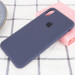 Фото Чехол Silicone Case Full Protective (AA) для Apple iPhone XS Max (6.5") (Темный Синий / Midnight Blue) на vchehle.ua