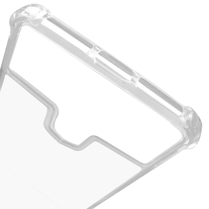 Фото Універсальний TPU чохол з посиленими кутами 5.6-5.9 (Прозорий) на vchehle.ua