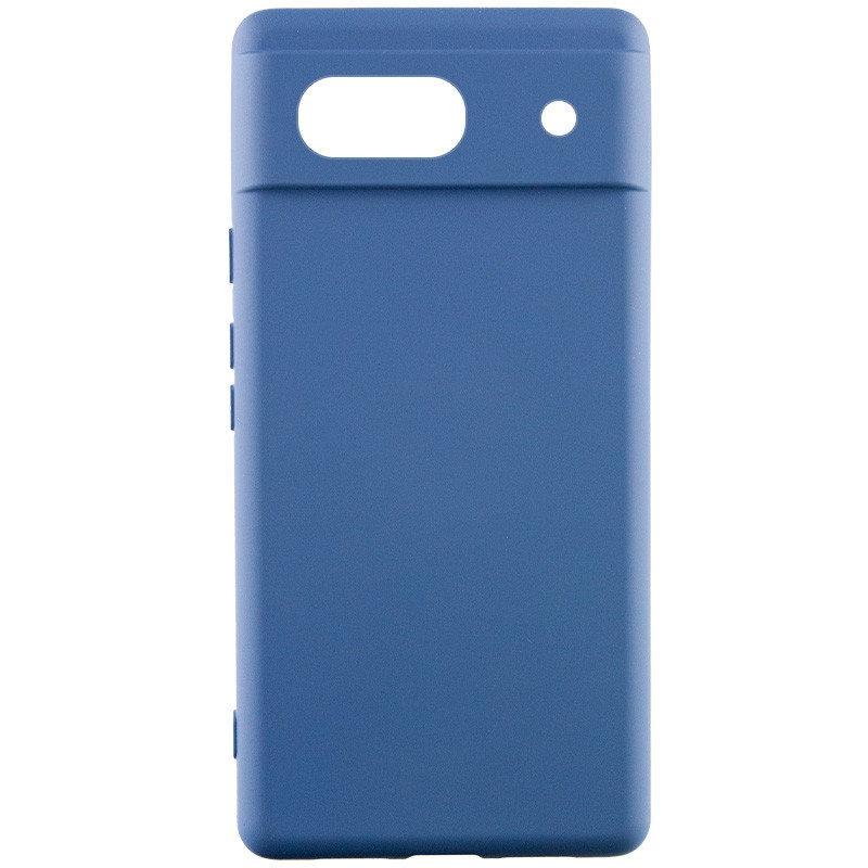 Чохол Silicone Cover Lakshmi (A) на Google Pixel 7a (Синій / Navy Blue)