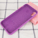 Фото Чохол Silicone Case Full Protective (AA) NO LOGO на Apple iPhone X / XS (5.8") (Фіолетовий / Grape) в маназині vchehle.ua