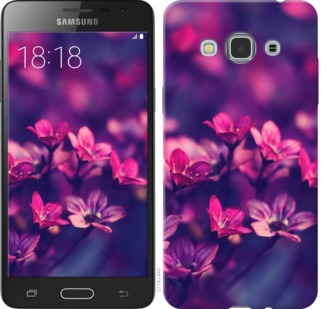 

Чехол Пурпурные цветы для Samsung Galaxy J3 Pro 701375