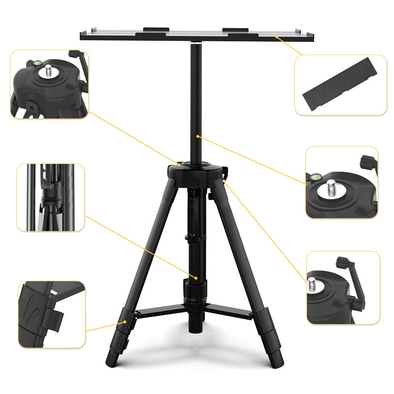 Замовити Штатив-підставка для проектора з платформою (42 – 113см) (Black) на vchehle.ua