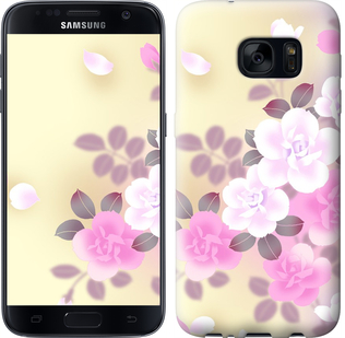 

Чехол Японские цветы для Samsung Galaxy S7 G930F 189188