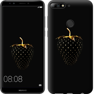 

Чехол Черная клубника для Huawei Y7 Prime (2018) 666949