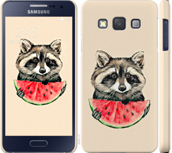 

Чохол Єнотик з кавуном на Samsung Galaxy A3 A300H 799573