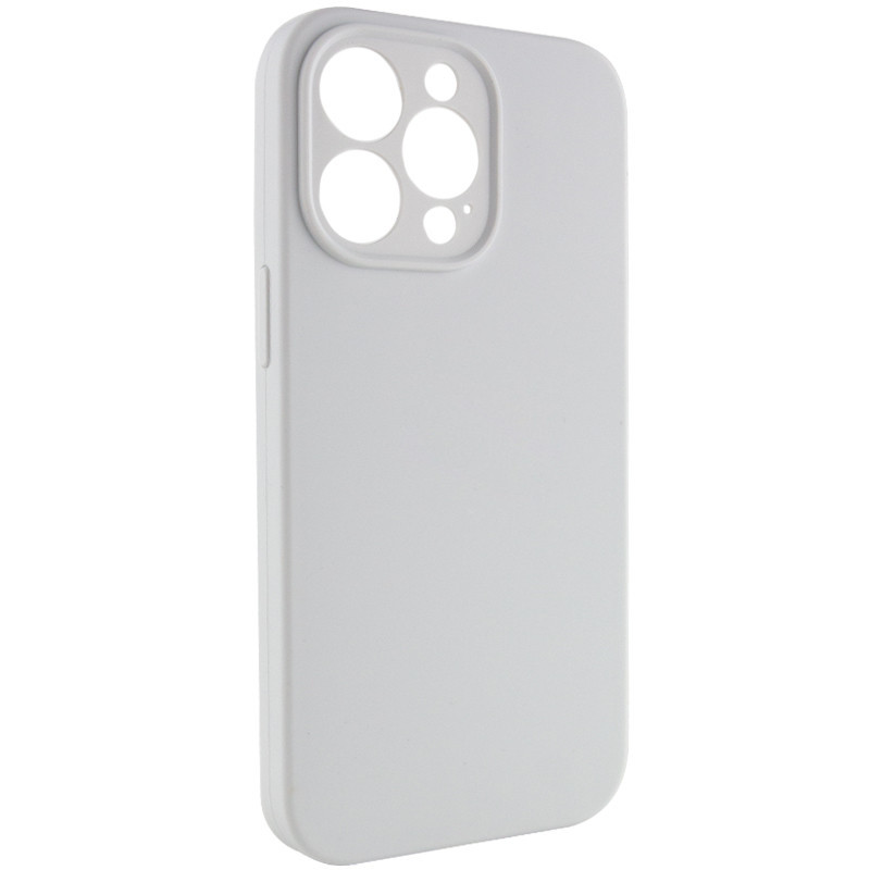 Фото Чохол Silicone Case Full Camera Protective (AA) NO LOGO на Apple iPhone 13 Pro (6.1") (Білий / White) на vchehle.ua