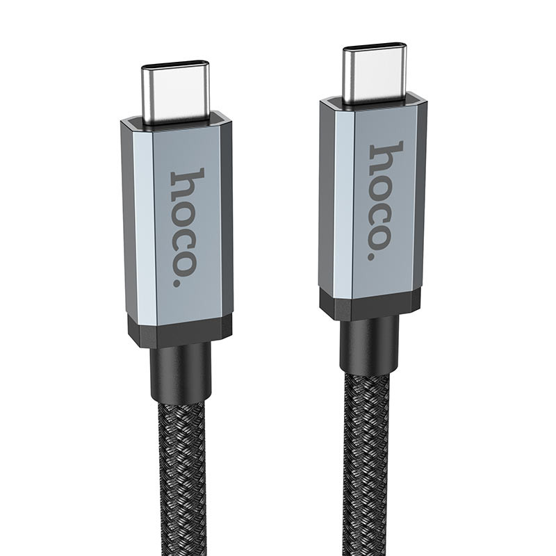 Дата кабель Hoco US06 Type-C to Type-C 100W USB3.2 20Gbps (2m)