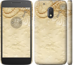 Чехол Кружевной орнамент для Motorola Moto G4 Play