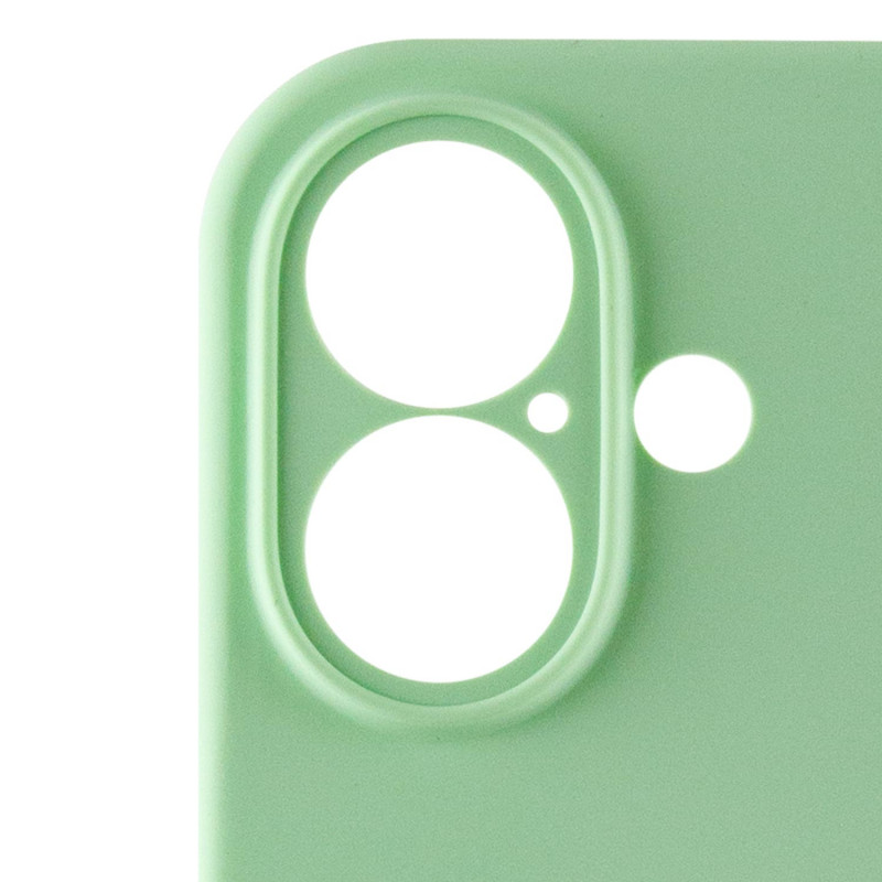 Купити Чохол Silicone Case Full Camera Protective (AA) на Apple iPhone 16 Plus (6.7") (Зелений / Pistachio) на vchehle.ua