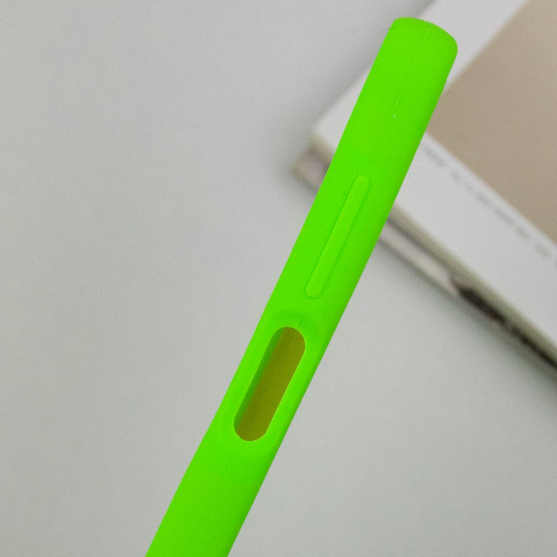 Купити Чохол Silicone Cover Lakshmi Full Camera (AA) на Samsung Galaxy A25 5G (Салатовий / Neon Green) на vchehle.ua