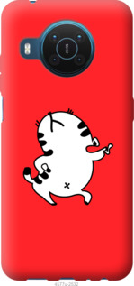 

Чохол Смугастий котик на Nokia X20 1273600
