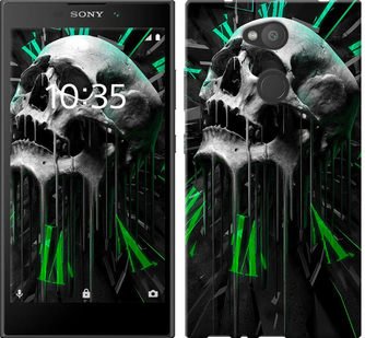 

Чехол Череп-часы для Sony Xperia L2 H4311 645076