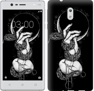 

Чохол Змія в руці на Nokia 3 413335