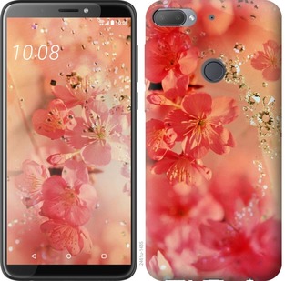 

Чохол Рожеві квіти на HTC Desire 12 Plus 673257