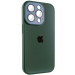 Фото Чохол TPU+Glass Sapphire Midnight на Apple iPhone 12 Pro (6.1") (Зелений / Forest green) на vchehle.ua