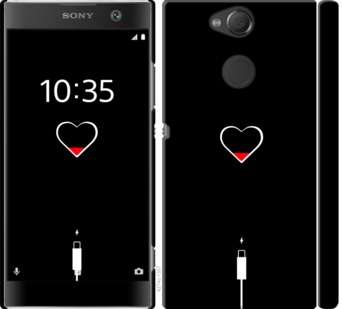 

Чехол Подзарядка сердца для Sony Xperia XA2 H4113 721287
