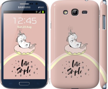

Чехол Единорожка в пончике для Samsung Galaxy Grand I9082 719187