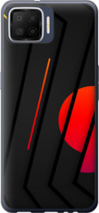 Чехол Разноцветные полосы для Oppo A73