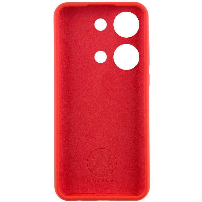 Фото Чехол Silicone Cover Lakshmi Full Camera (AAA) для Xiaomi Redmi Note 13 4G (Красный / Red) на vchehle.ua