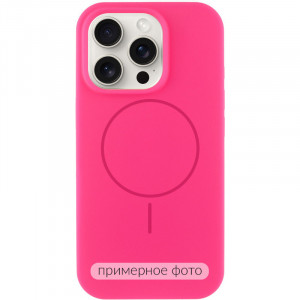 Чехол Silicone Case Full Protective (AA) NO LOGO with Magnetic Safe для Apple iPhone 15 Plus (6.7")