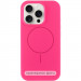 Чохол Silicone Case Full Protective (AA) NO LOGO with Magnetic Safe на Apple iPhone 15 Plus (6.7") (Рожевий / Barbie pink)