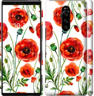 

Чохол Намальовані маки на Sony Xperia XZ4 744015