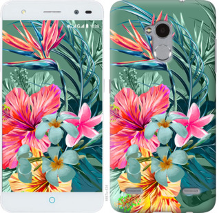 

Чохол Тропічні квіти v1 на ZTE V7 Lite 845449