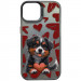 TPU+PC чохол TakiTaki Love magic glow для Apple iPhone 15 Pro Max (6.7") (Lovely dog / Black)