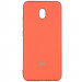 TPU чехол Matte LOGO для Xiaomi Redmi 8a (Рожевий  / Coral)
