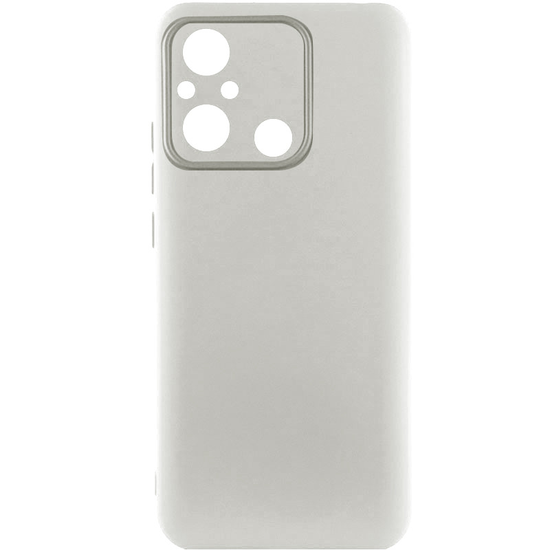 Чехол TPU GETMAN Liquid Silk Full Camera для Xiaomi Redmi 12C (Песочный / Sand)