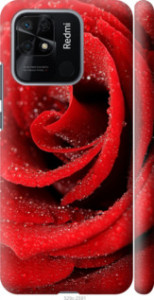 Чехол Красная роза для Xiaomi Redmi 10C