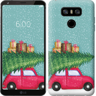 

Чохол Машина з подарунками для LG G6 867499