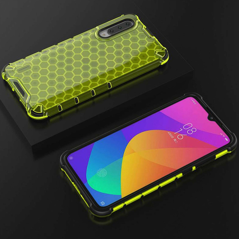 

Ударостійкий чохол Honeycomb для Xiaomi Mi A3 (CC9e) (Зелений) 762332