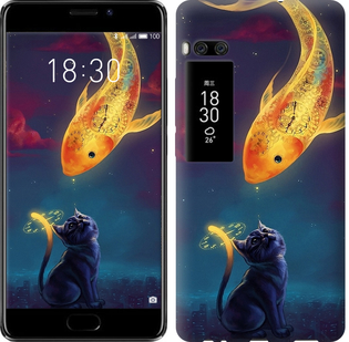 Чехол Кошкин сон для Meizu Pro 7 Plus
