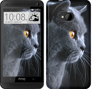 

Чехол Красивый кот для HTC One M7 116937