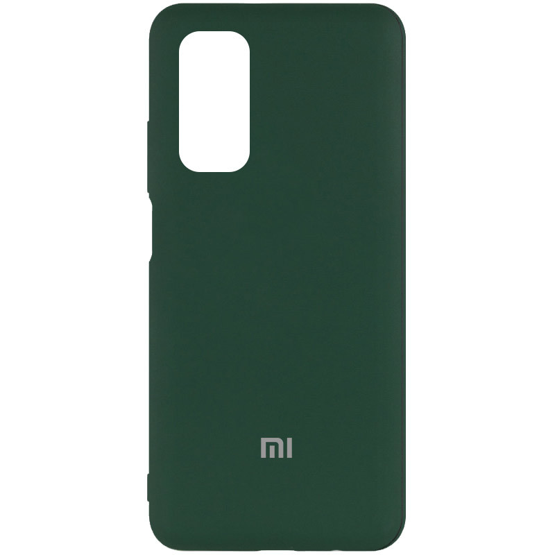 

Чохол Silicone Cover My Color Full Protective (A) для Xiaomi Mi 10T (Зелений / Dark green) 1094196