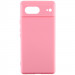 Чехол Silicone Cover Lakshmi Full Camera (AAA) для Google Pixel 7 (Розовый / Light pink)