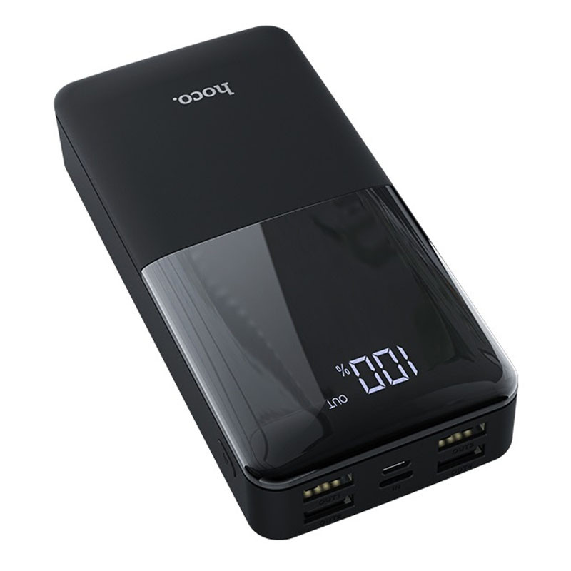 

Портативное зарядное устройство Power Bank Hoco J42A High 20000 mAh (Черный) 1179142