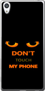 Чохол Don't touch the phone на Sony Xperia Z5 Premium E6883