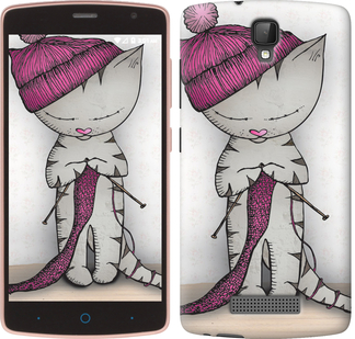 

Чохол Кішка рукодільниця на ZTE L5 584509