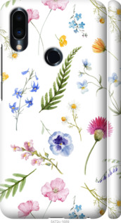 

Чехол Цветочный фон v2 для Meizu Note 9 1440132