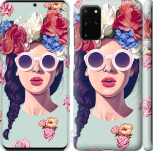 

Чохол Дівчина з квітами на Samsung Galaxy S20 Plus 878908