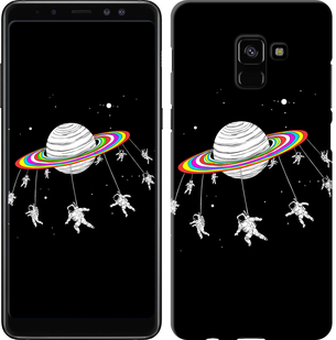 Чехол Лунная карусель для Samsung Galaxy A8 Plus 2018 A730F