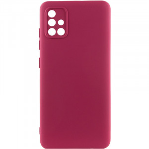 Чехол Silicone Cover Lakshmi Full Camera (AA) для Samsung Galaxy A71