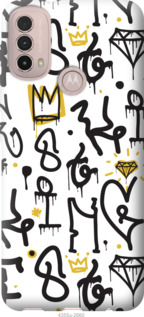 

Чехол Graffiti art для Motorola E40 1444225