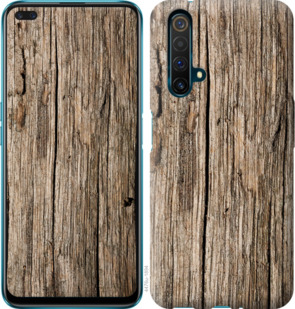 

Чехол Текстура дерева для Realme X50 920311