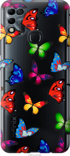 

Чехол Красочные мотыльки для Infinix Hot 11 Play 1419794