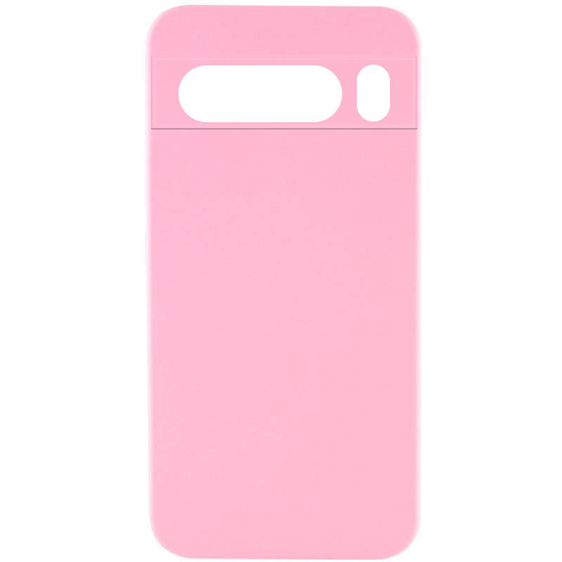 Чохол Silicone Cover Lakshmi Full Camera (AAA) на Google Pixel 8 Pro (Рожевий / Light pink)