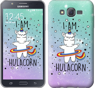 

Чехол I'm hulacorn для Samsung Galaxy J7 J700H 624504